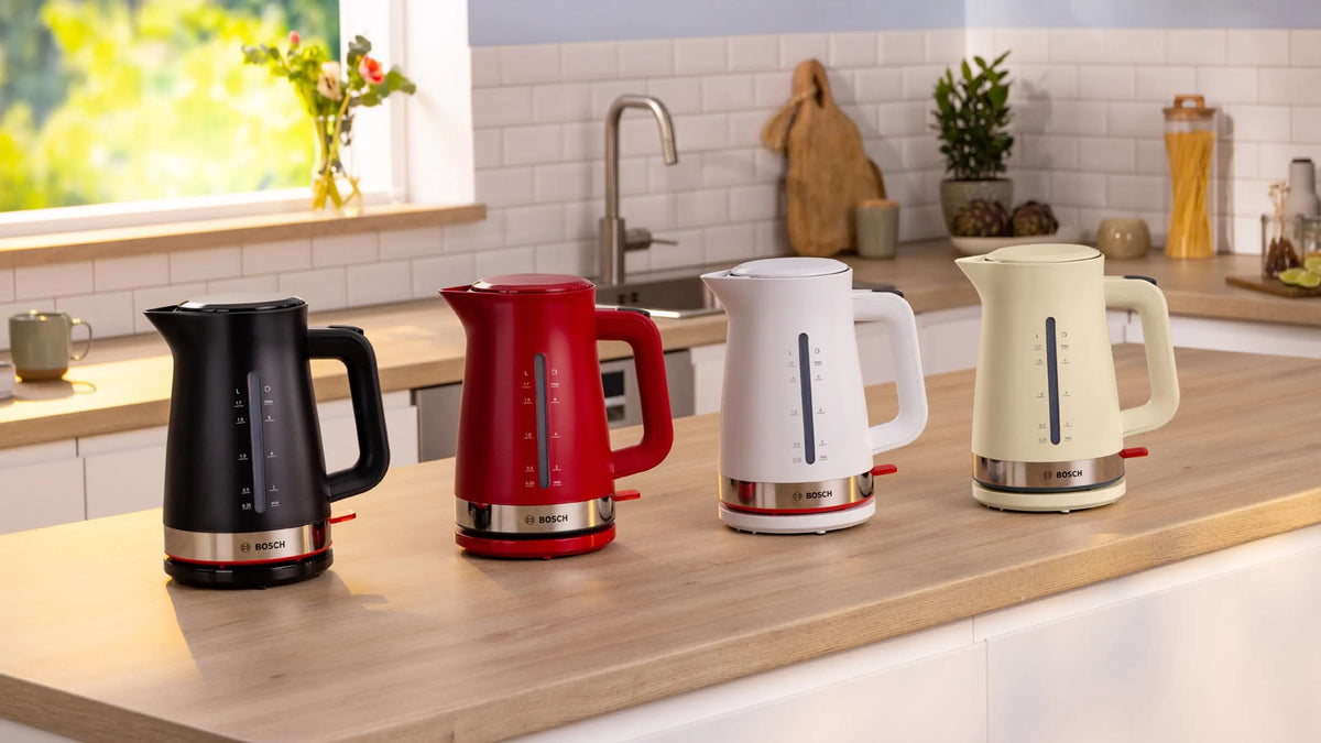 BOSCH MyMoment Electric Kettle 1.7 L 2400W Anti-Calc TWK4M227