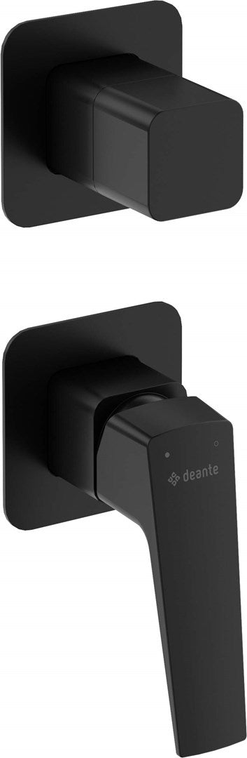 Concealed shower mixer with shower diverter