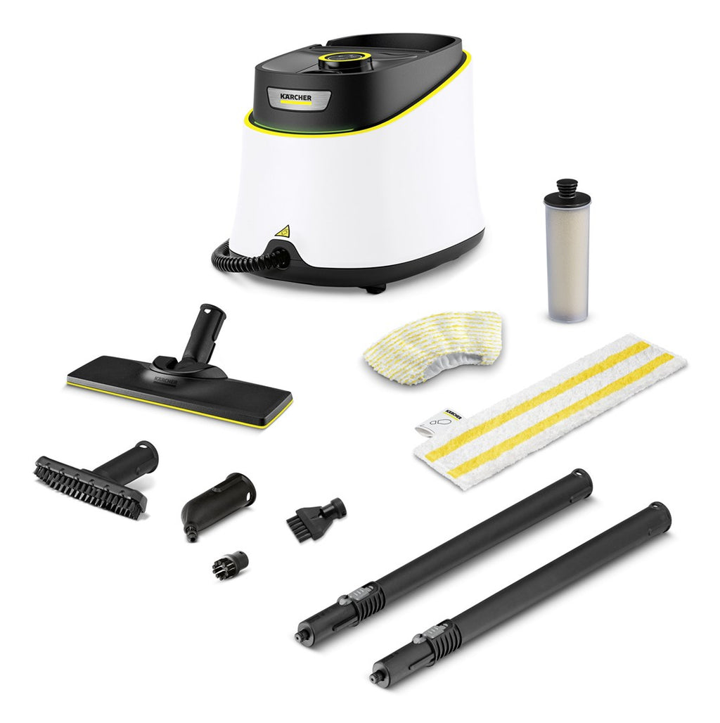 Kärcher SC 3 DELUXE Steam Cleaner - 1900 Watts - 3.5 Bar Steam Pressure - 1 L Water Tank (1.513-430.0)