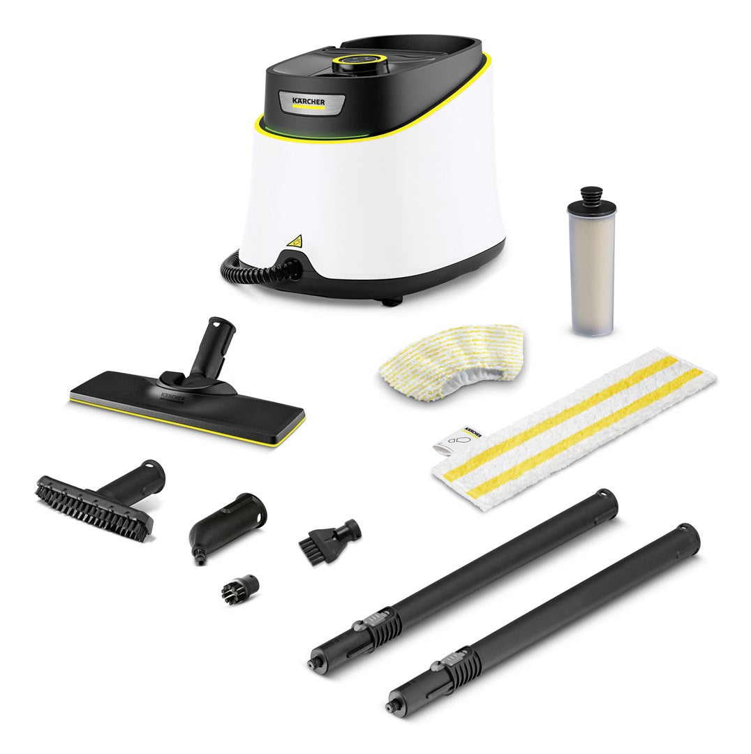 Kärcher SC 3 DELUXE Steam Cleaner - 1900 Watts - 3.5 Bar Steam Pressure - 1 L Water Tank (1.513-430.0)