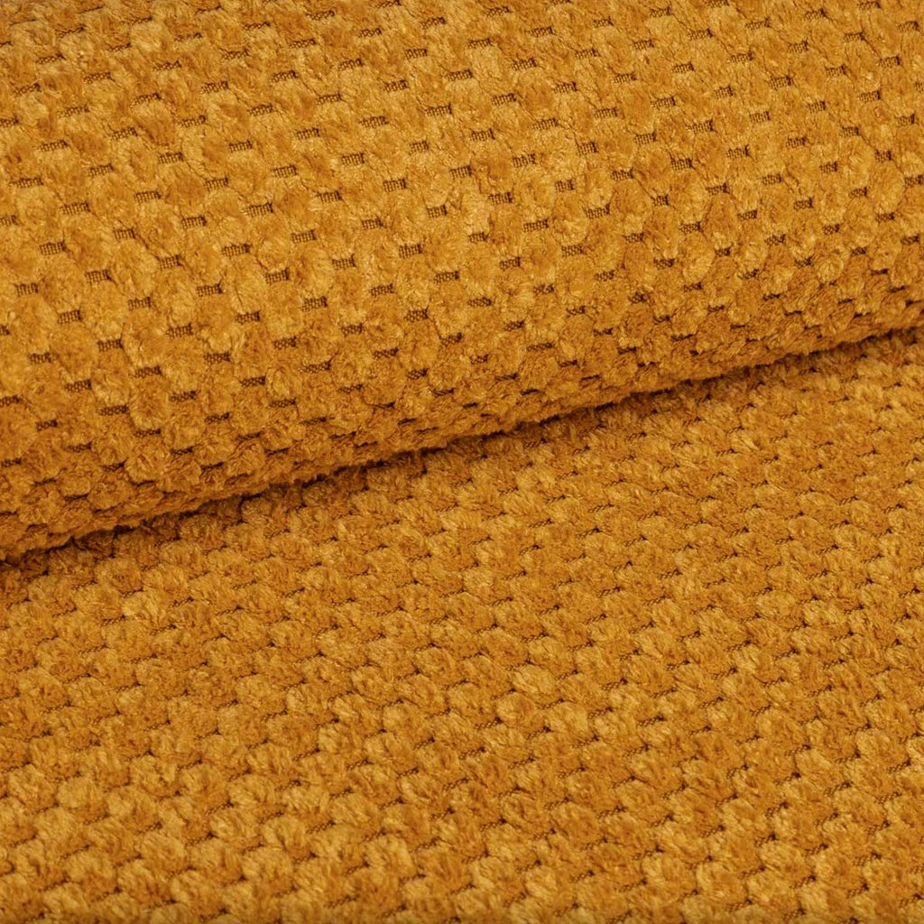 WOBA honey-coloured pouffe-mattress