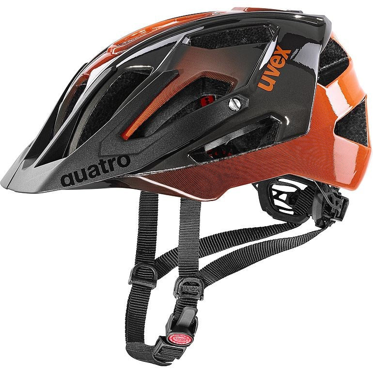 uvex quatro Orange, Titanium | Full-Face Helmet