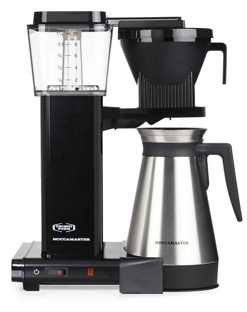 MOCCAMASTER KBGT 741 BLACK Filter Coffee Maker + Thermos