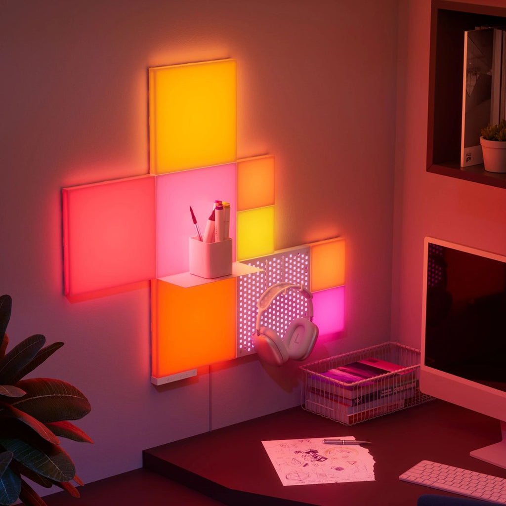 Nanoleaf Blocks Combo Starter Kit - 10 Wall-Mounted Light Panels