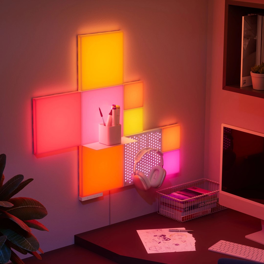 Nanoleaf Blocks Combo Starter Kit - 10 Wall-Mounted Light Panels