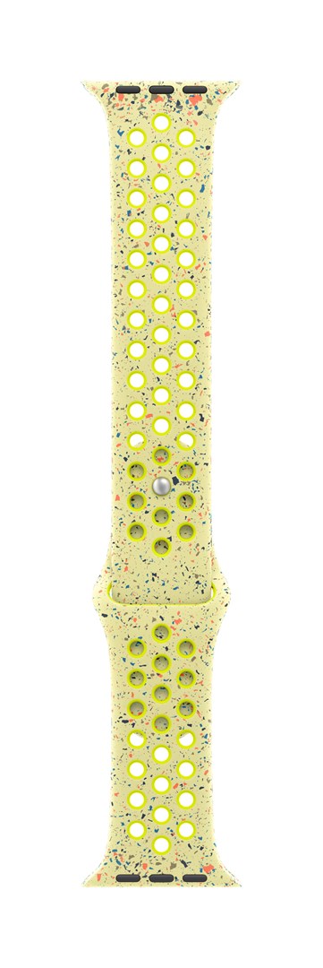 Apple Band for Apple Watch 41 mm, Yellow, Fluoroelastomer, M/L, Model MC1U4ZM/A