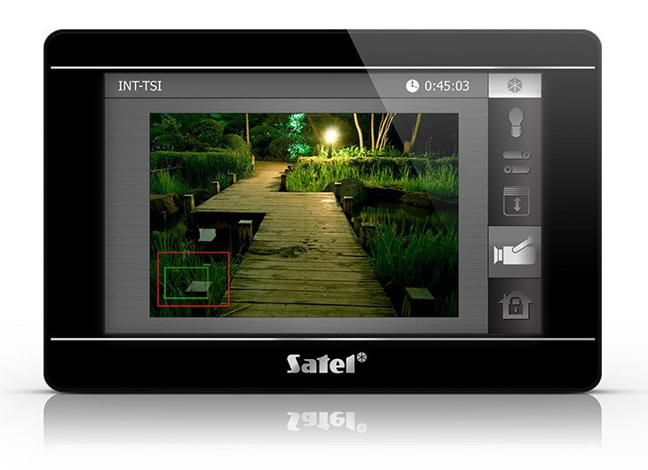 Satel INT-TSI-B Touchscreen Keypad Black