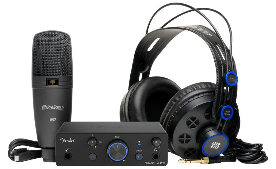 Fender FENDER QUANTUM CREATOR Audio Production Kit - Compact Studio Kit