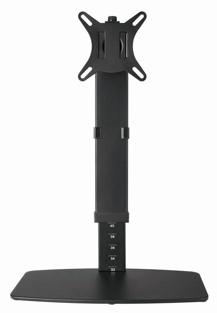 Gembird MS-D1ST-02 Height Adjustable Full Motion Monitor Desk Stand 17"-32" - Black