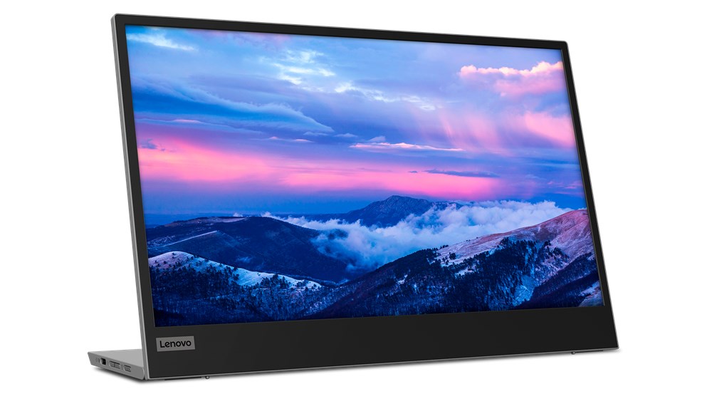 Lenovo L152 - LED Monitor - 39.6 cm (15.6") - Portable - 1920 x 1080 Full HD - IPS - Raven Black (66E4UAC1WL) 2xUSB-C