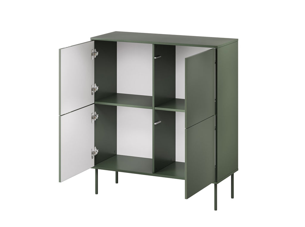 Cama TRESSE Chest of Drawers 4D 100x40x110 Matte Green