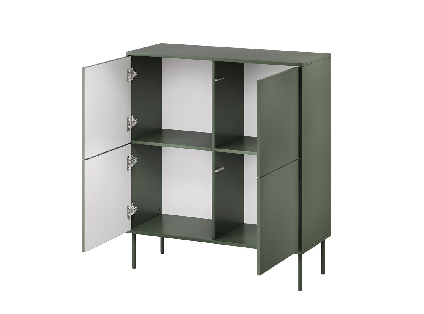 Cama TRESSE Chest of Drawers 4D 100x40x110 Matte Green