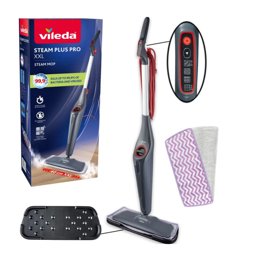 VILEDA Steam Mop Steam Plus XXL Pro