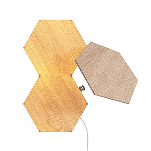 Nanoleaf Elements Wood Look Hexagons Expansion Pack (3 panels)