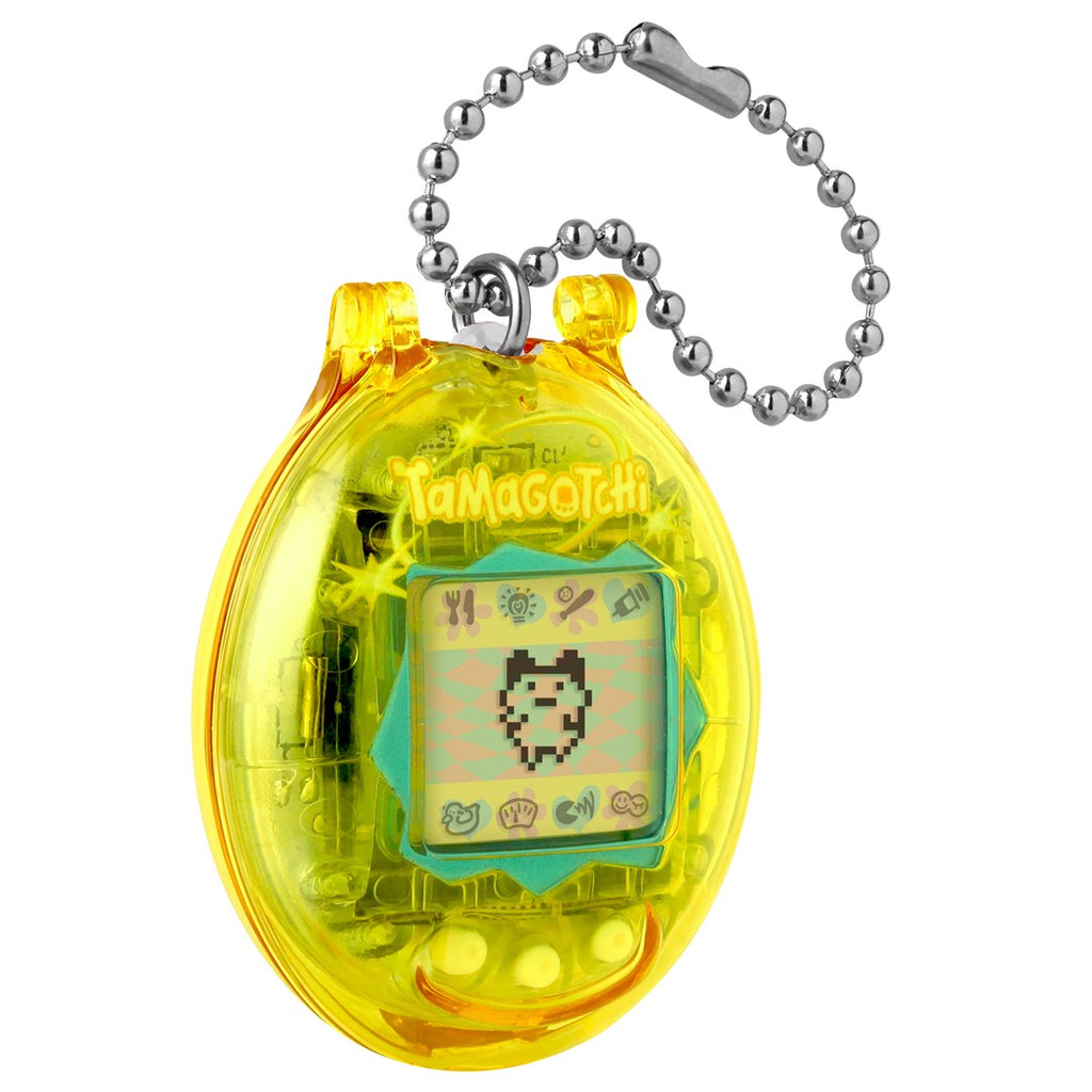 BANDAI Tamagotchi Original with Case Yellow Collectible Figure 47021