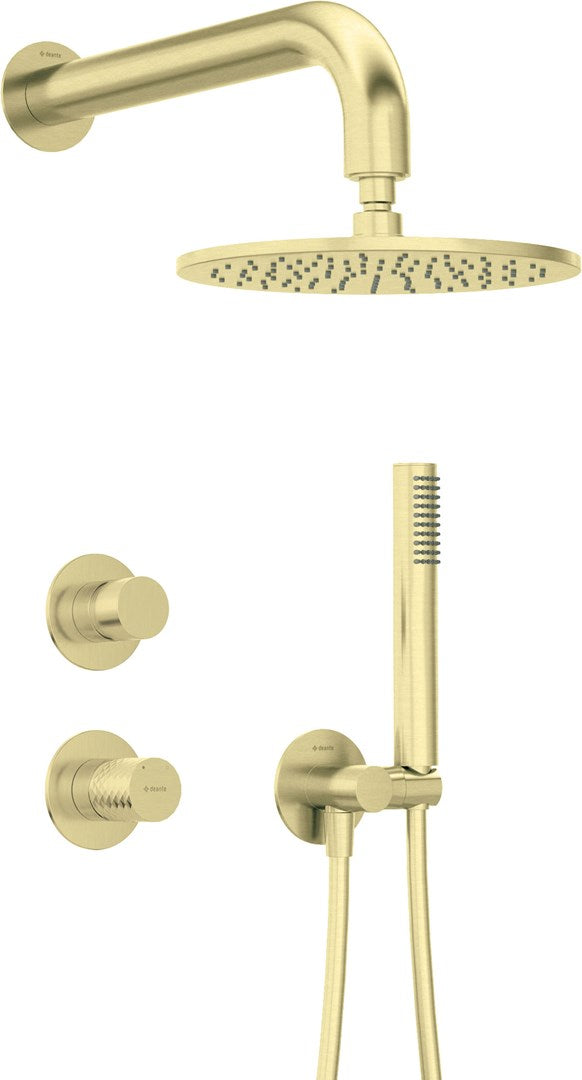 Deante Concealed Shower Set Brass Shower Head Round NHS R9YK