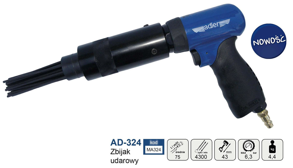 Adler Pneumatic Needle Hammer | Model AD-324
