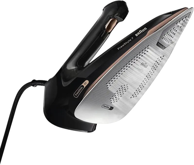 Braun FreeStyle 7 Steam Iron Black, Gold | Model 0127411002