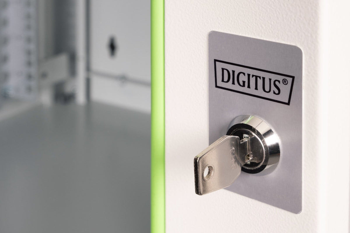 DIGITUS Wall Mounted Rack Cabinet 9U Grey DN-19 09-U
