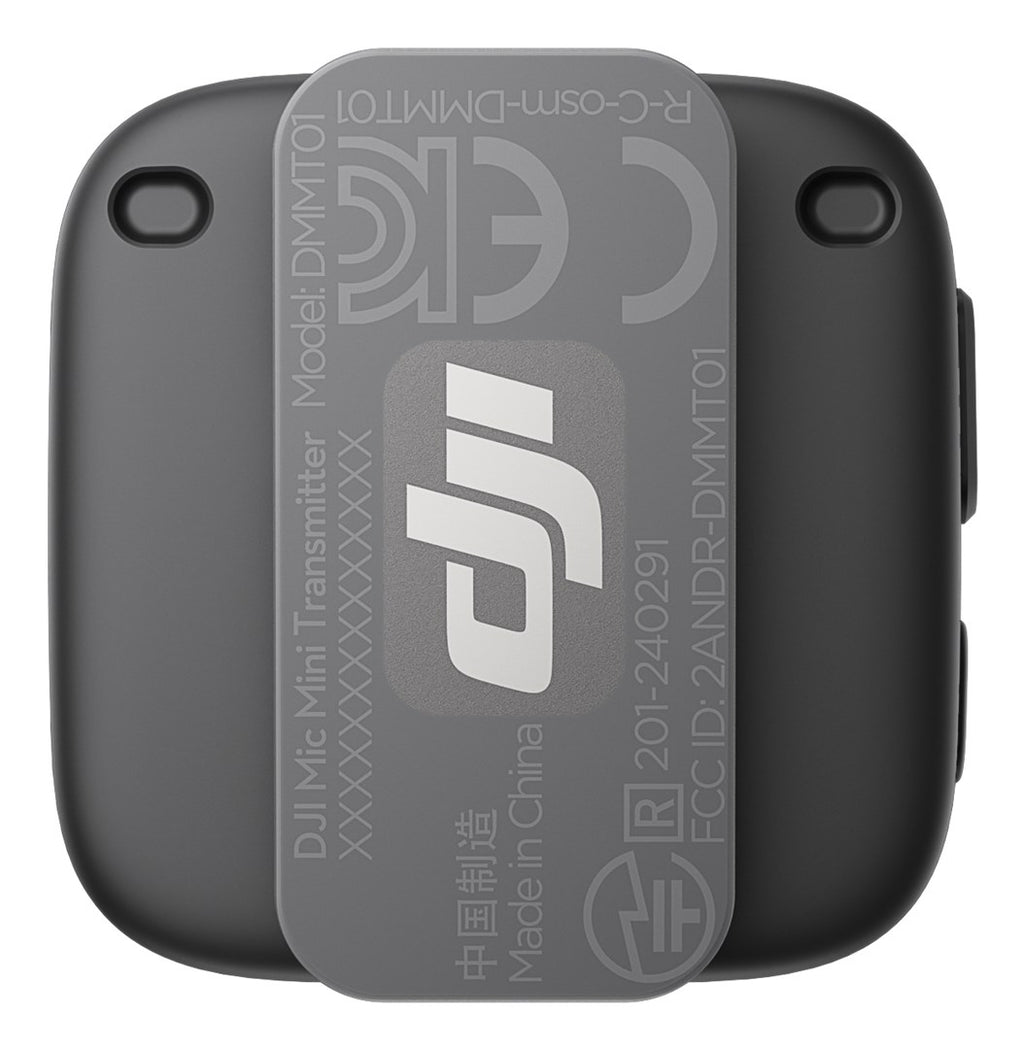 DJI Mic Mini Transmitter Ultra-lightweight 48-hour Battery Life Active Noise Cancellation