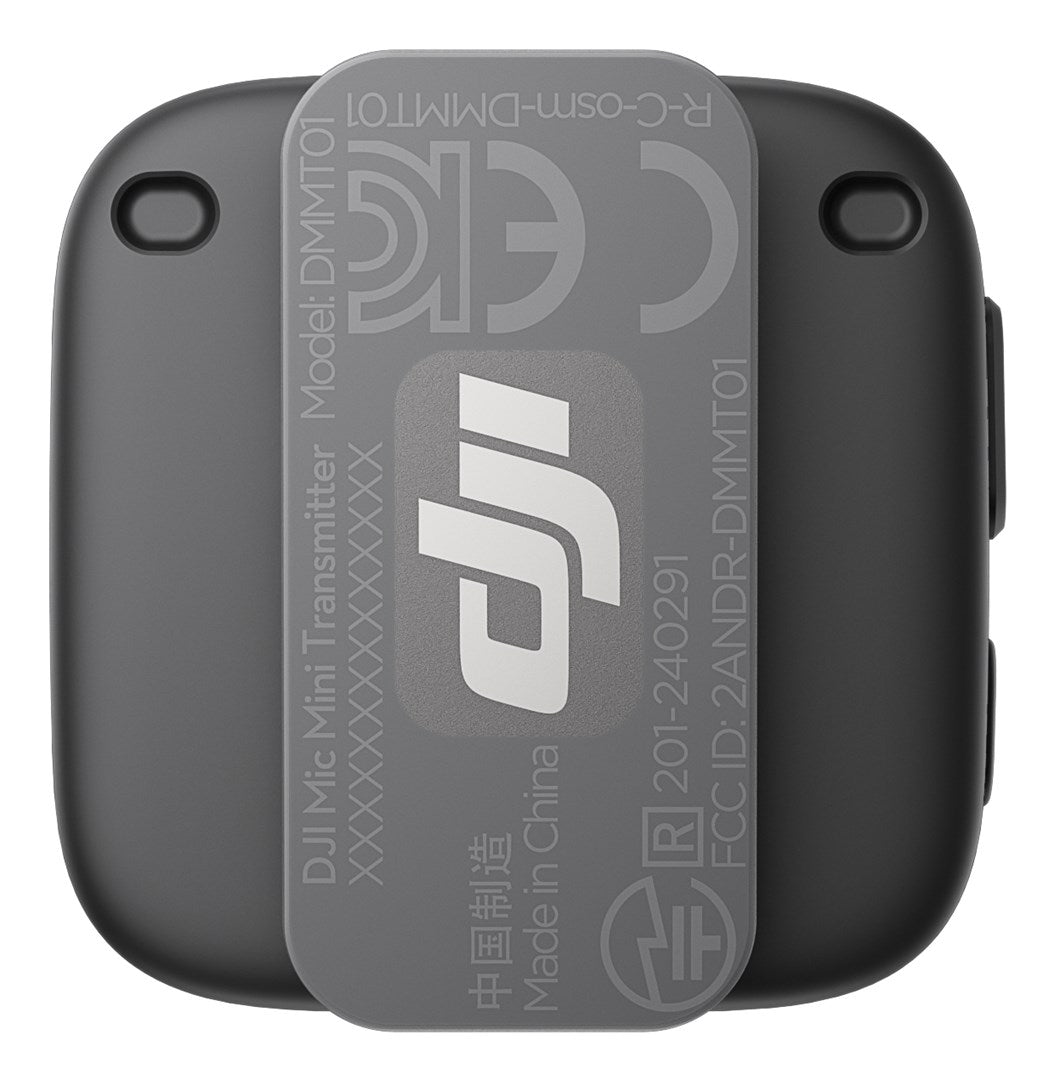 DJI Mic Mini Transmitter Ultra-lightweight 48-hour Battery Life Active Noise Cancellation