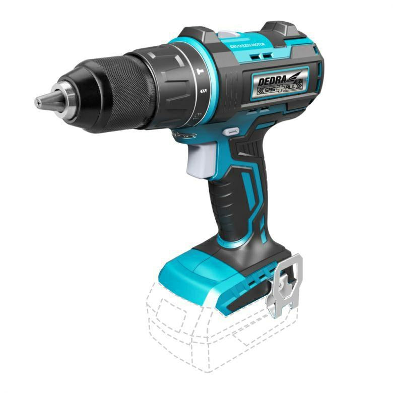 DEDRA Cordless Drill/Driver 18V Brushless Without Battery