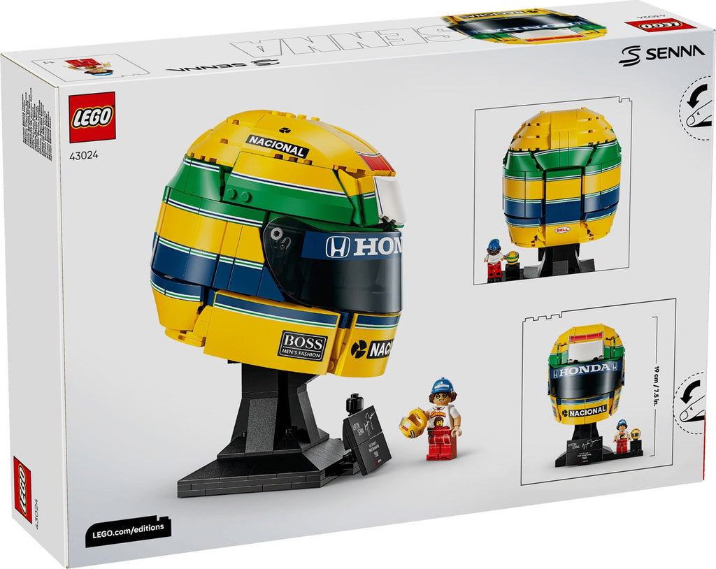 LEGO EDITIONS 43024 Ayrton Senna Helmet