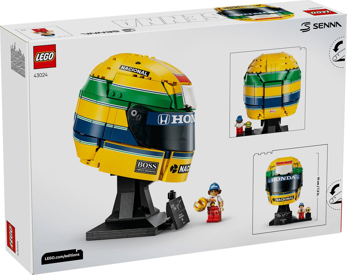 LEGO EDITIONS 43024 Ayrton Senna Helmet