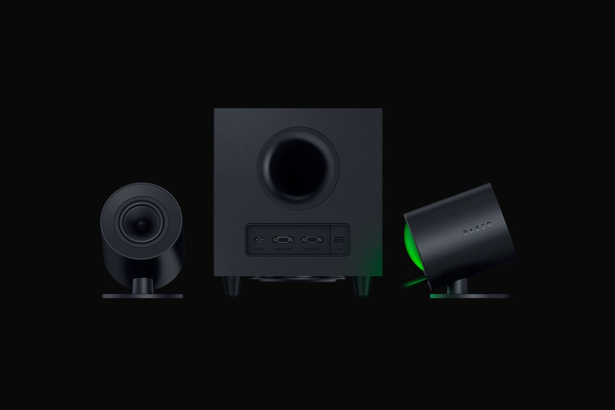 RAZER Nommo V2 Full Range Black Wired & Wireless Speakers | Model: RZ05-04750100-R3G1