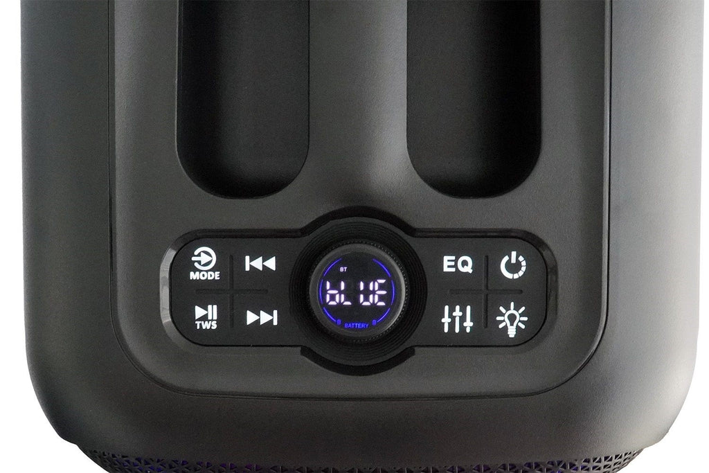 Blaupunkt PB6LED Portable Party Speaker with Bluetooth and LED Lighting