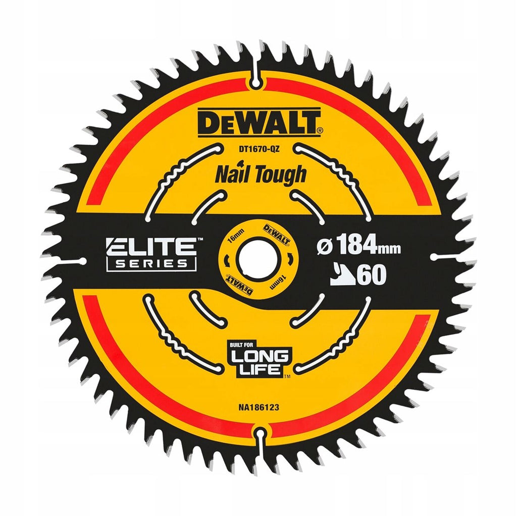 DeWalt Elite CSB Chainring BD-DT1670 184 mm x 16 mm 60T