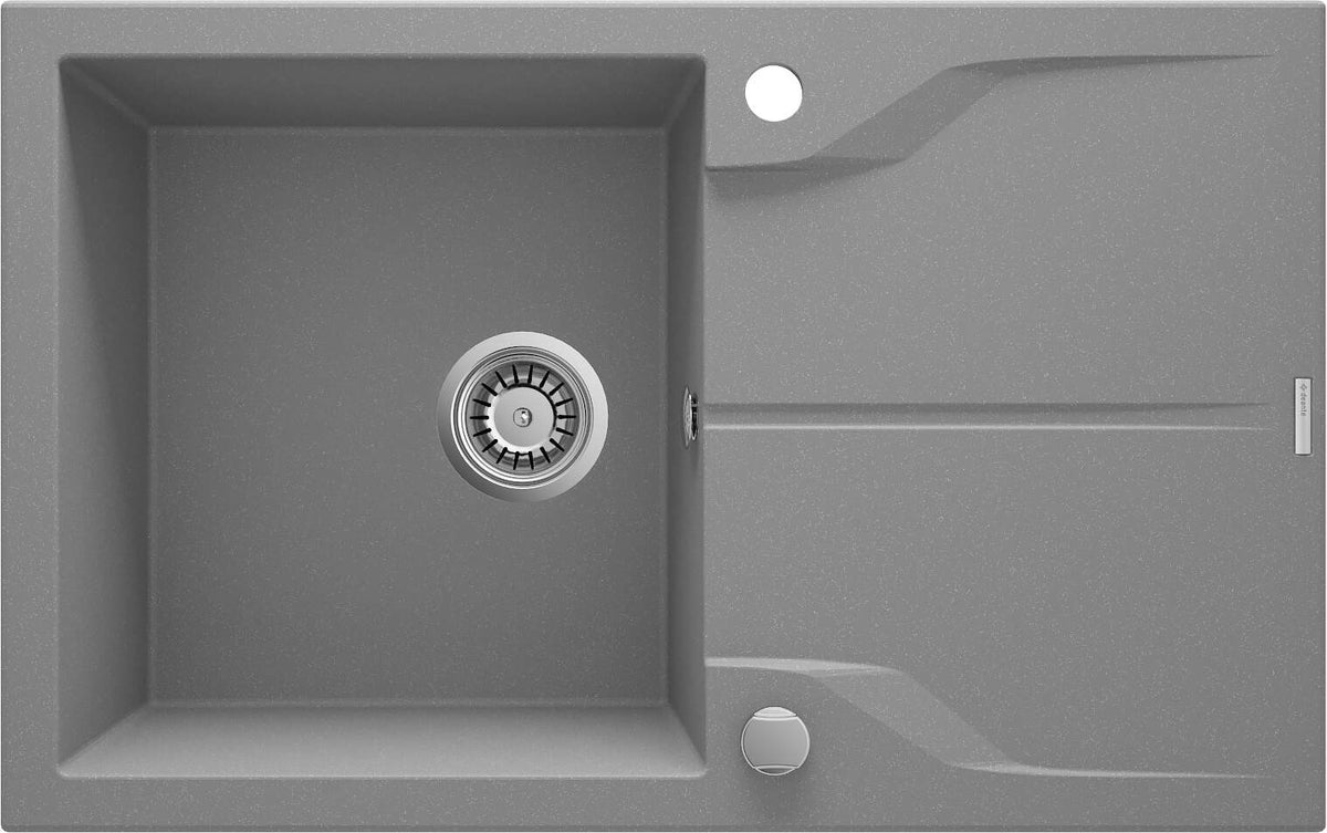 deante 1-Bowl Granite Sink with Drainer | ZQN_S11F