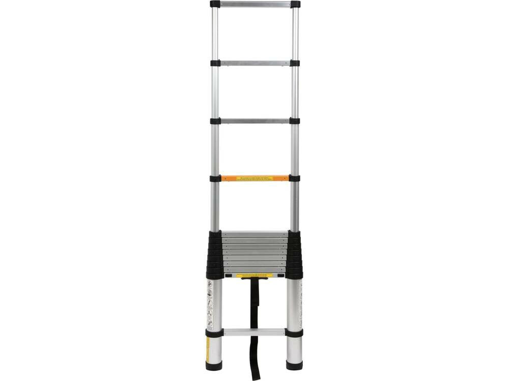 VOREL Aluminum Telescopic Ladder 3.8 m 13 C