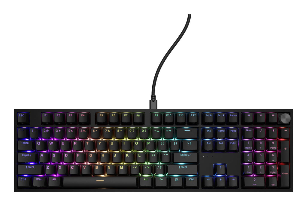 GENESIS THOR 404 USB QWERTY Black Keyboard
