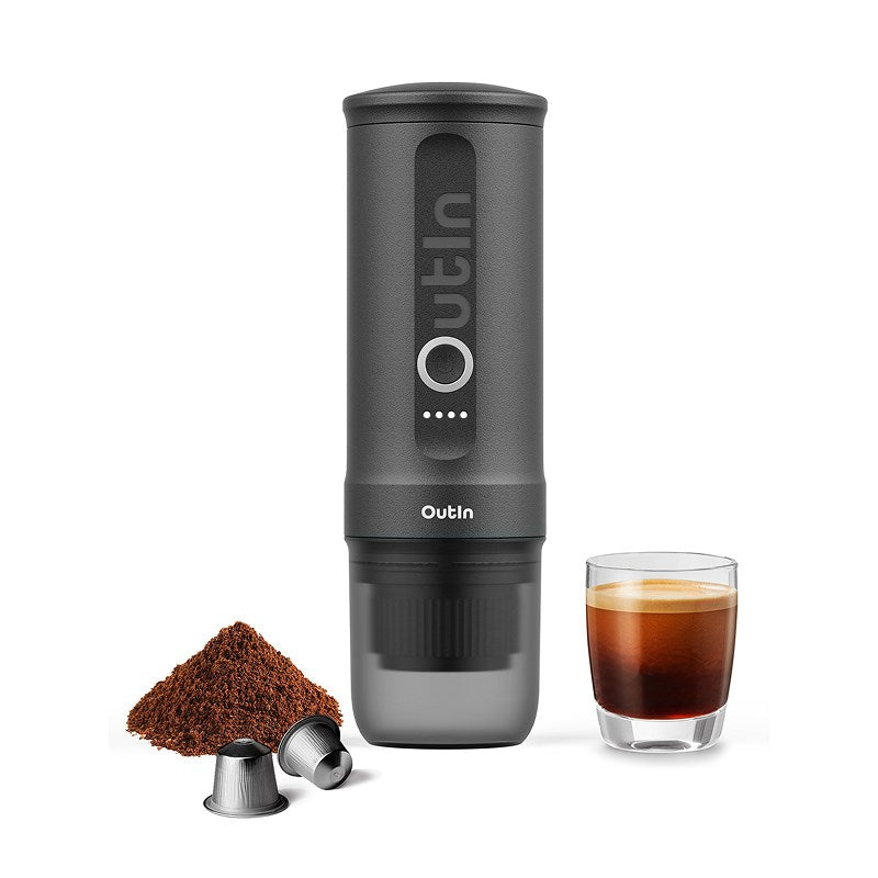 Outin OTEM-01-SG Portable Electric Coffee Maker - O1240000016413