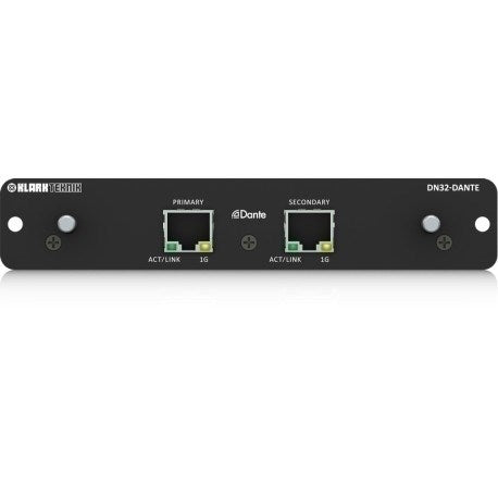 Klark Teknik DN32-DANTE DANTE Expansion Card for M Series