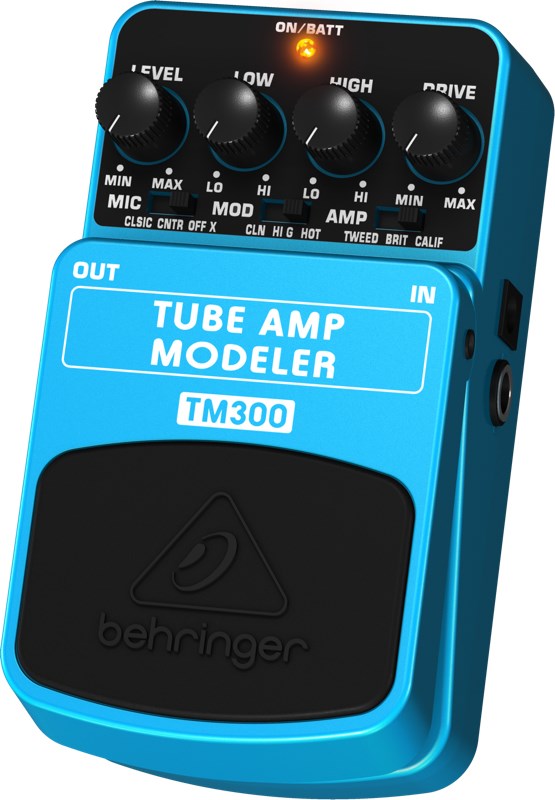 Behringer TM300 effects pedal Black  Blue