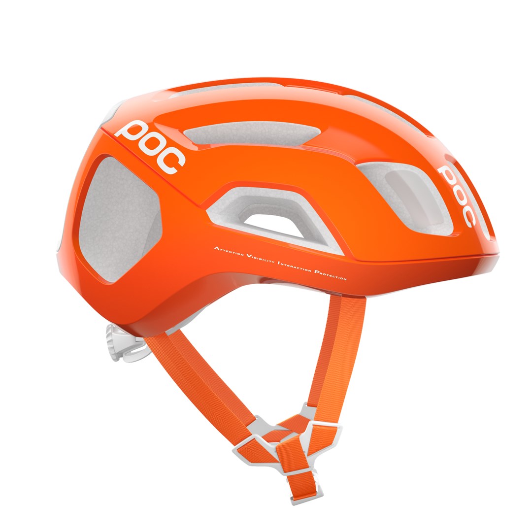 POC Helmet PC108701126MED1, M Size, 200 g, Polycarbonate, Orange, Mountain Biking