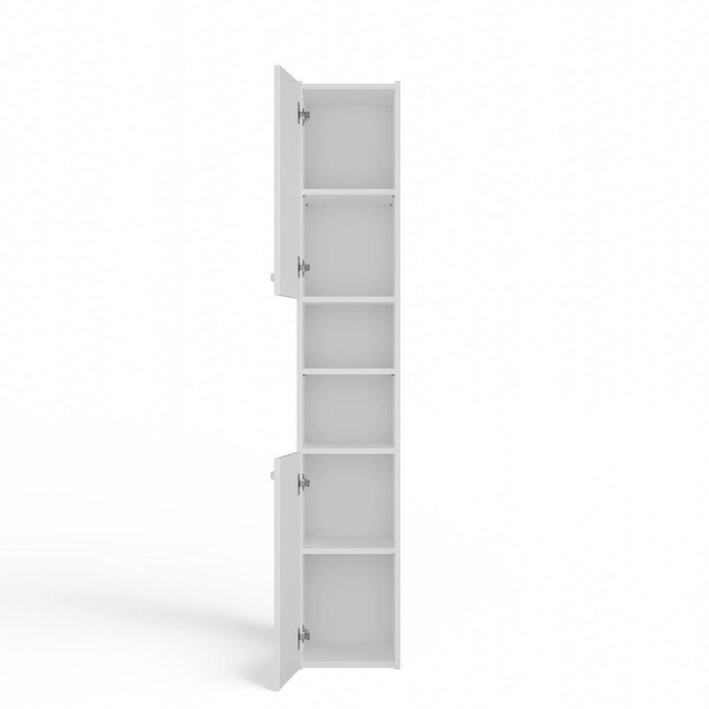 Topeshop S30 BIEL Bathroom Storage Cabinet White