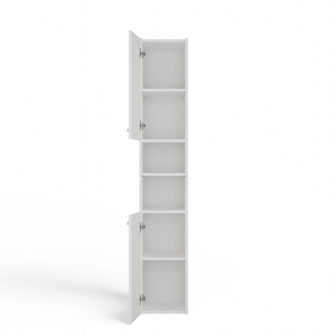 Topeshop S30 BIEL Bathroom Storage Cabinet White