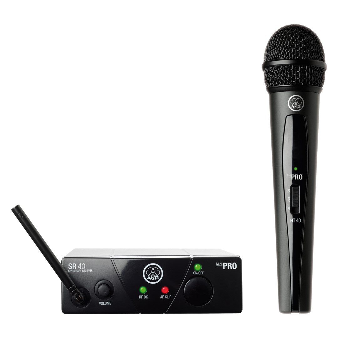 AKG WMS40 Mini Vocal - Wireless Microphone Set - 662.300 MHz Frequency