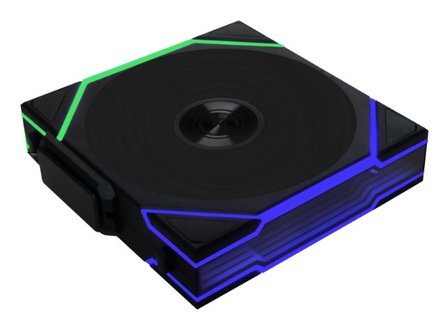 LIAN LI Uni Fan TL Computer Case Fan, Black, 12 cm, 1 pc, LULI-105