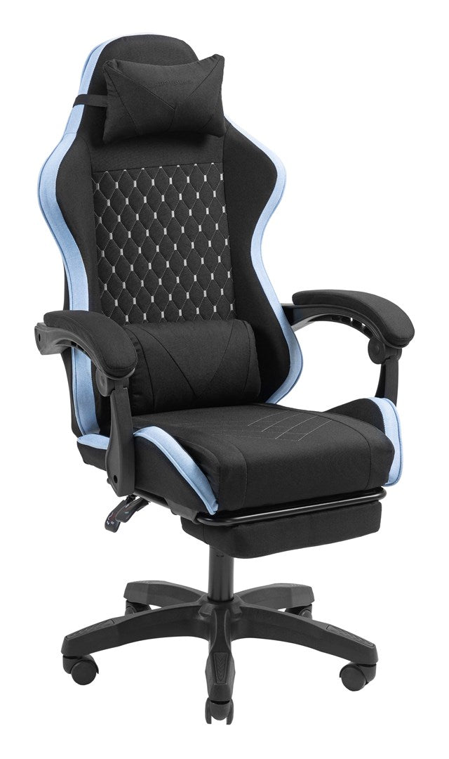 Mars Gaming MGC-X Fabric PC gaming chair Padded seat Black  Blue