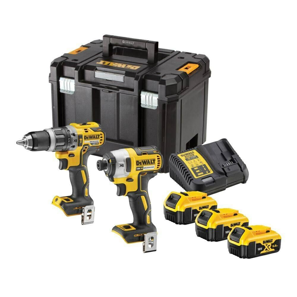 DeWalt Combo Tool Set DCK266P3T - DCD796 & DCF887 with 3x 5.0 Ah Batteries - 33000 g, 450 mm Width, 315 mm Length, 475