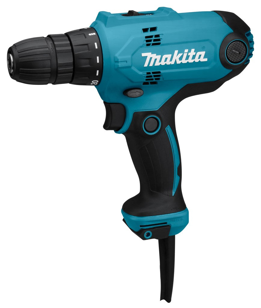 Makita DF0300 Drill 1500 RPM Keyless 1.2 kg Black Blue