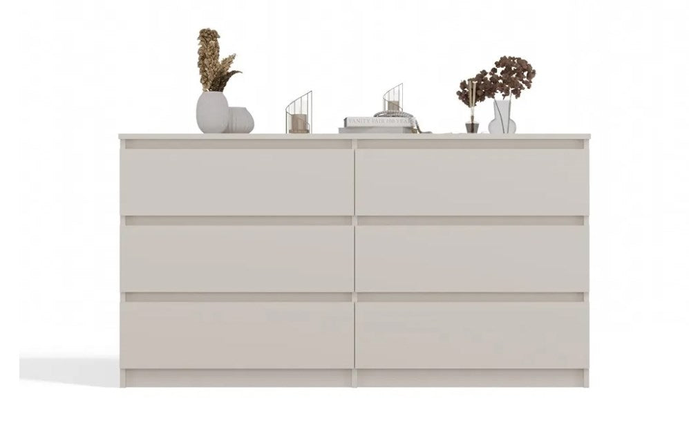 MALWA Chest of Drawers M6/140 Cashmere Colour