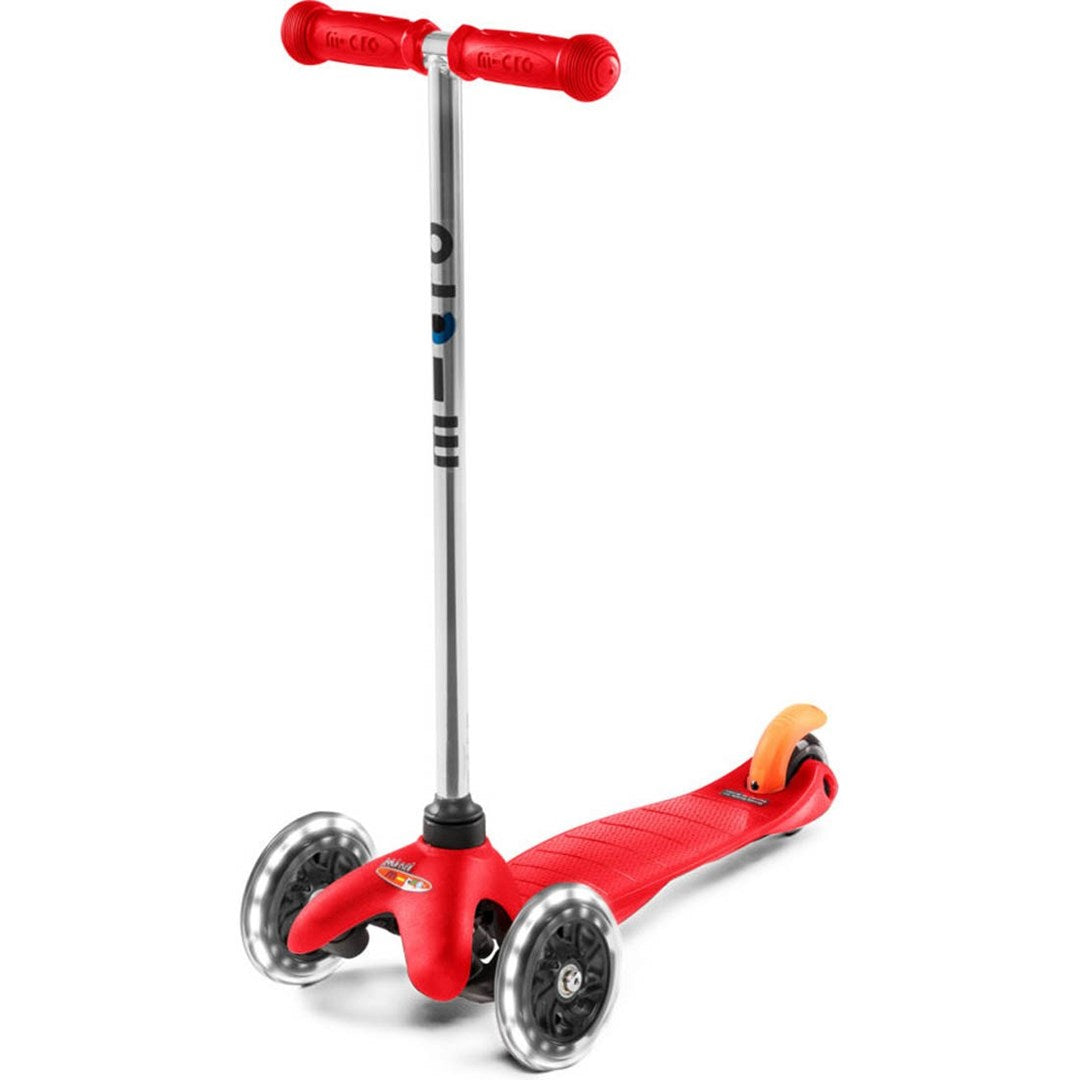 Mini Micro Classic Red (LED) Scooter