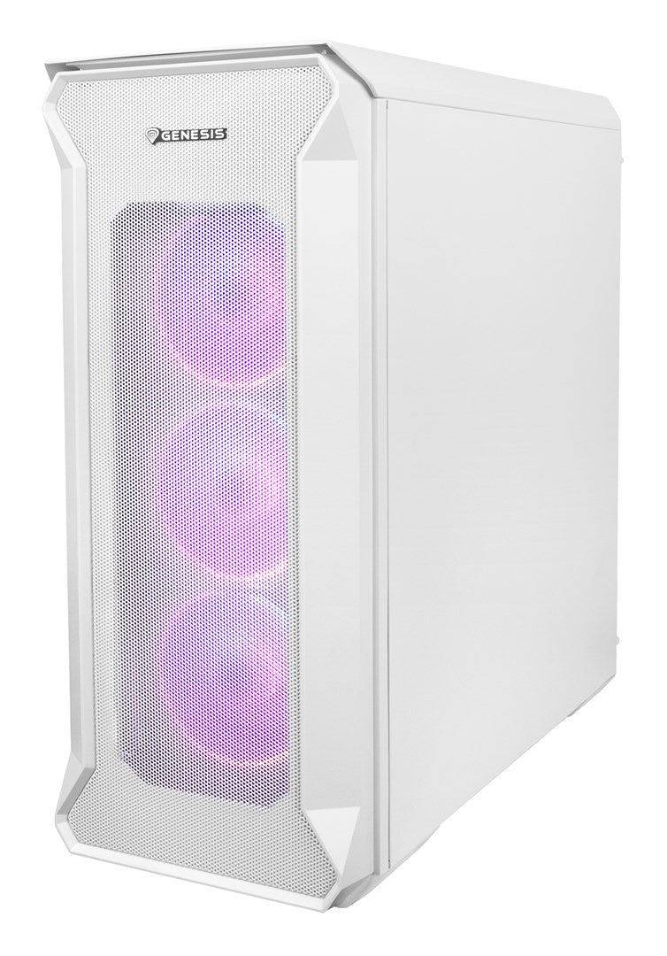 GENESIS Irid 505 ARGB Midi Tower Case White