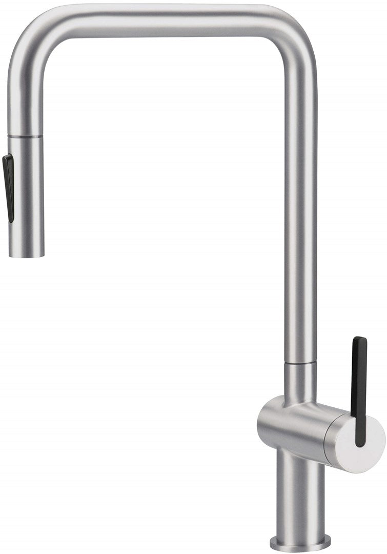 Kitchen faucet with pull-out spout