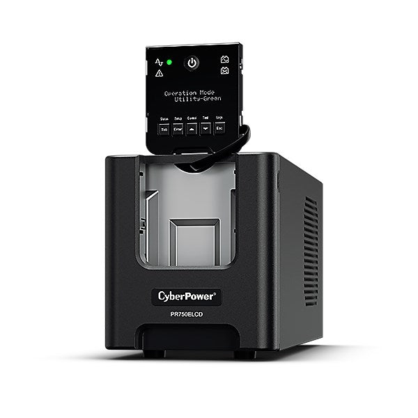 CyberPower PR750ELCD Line-Interactive UPS 0.75 kVA 675 W 6 AC Outlets